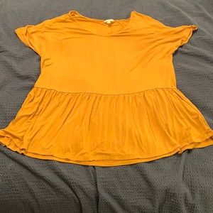 Terra & Sky Peplum Top